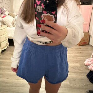 Aerie XL blue sweatshorts